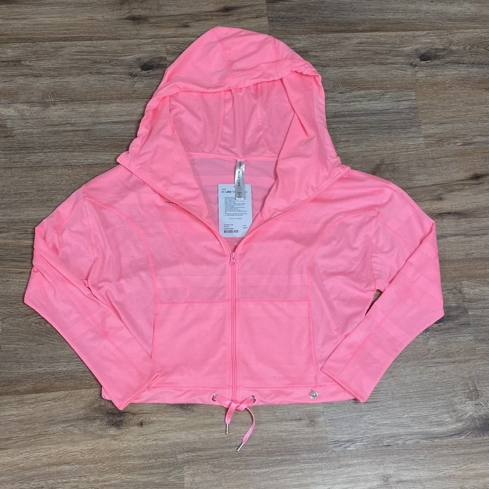 NWT Lorna Jane Kylie Hoodie Zip Up Jacket